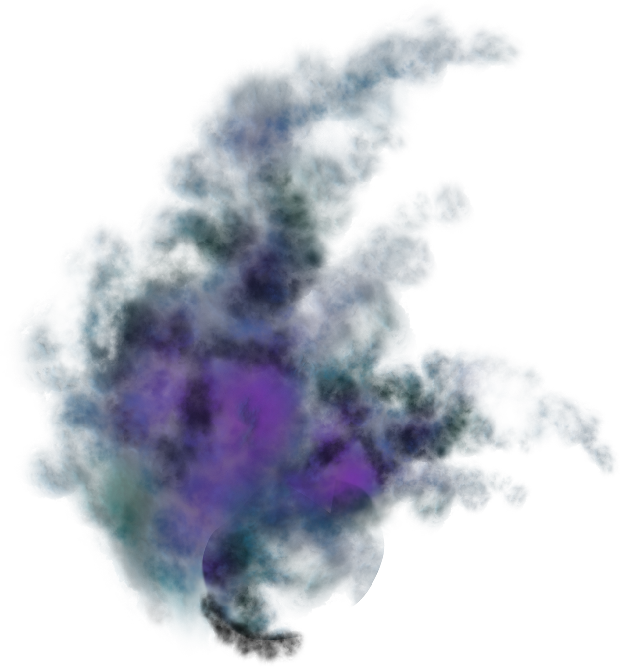 Cold nebula